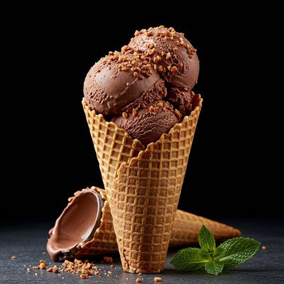 Chocolate Crunch Cone